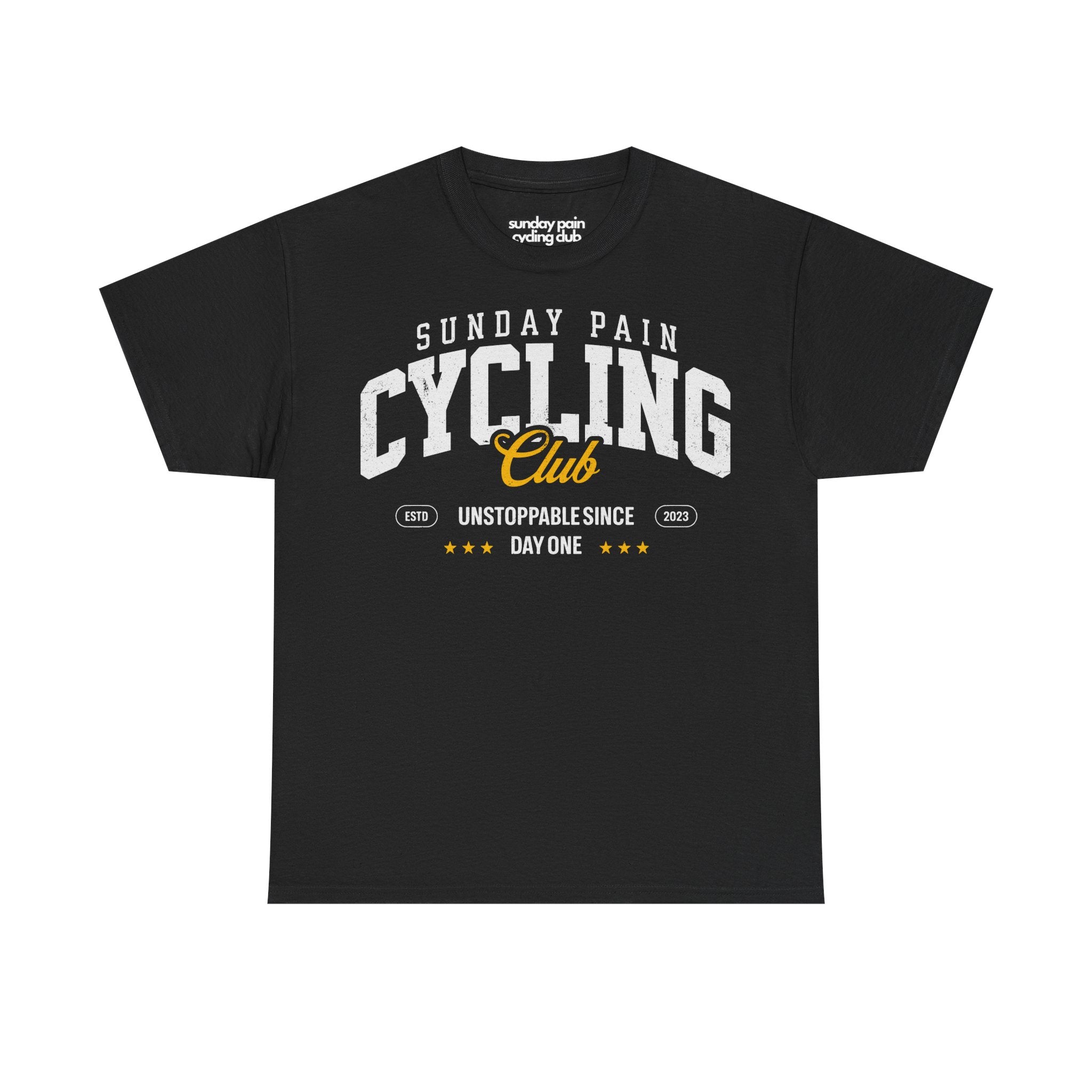 Natureholix College Block T-Shirt – Retro Cycling Shirt – Studio-Aufnahme Vorderseite