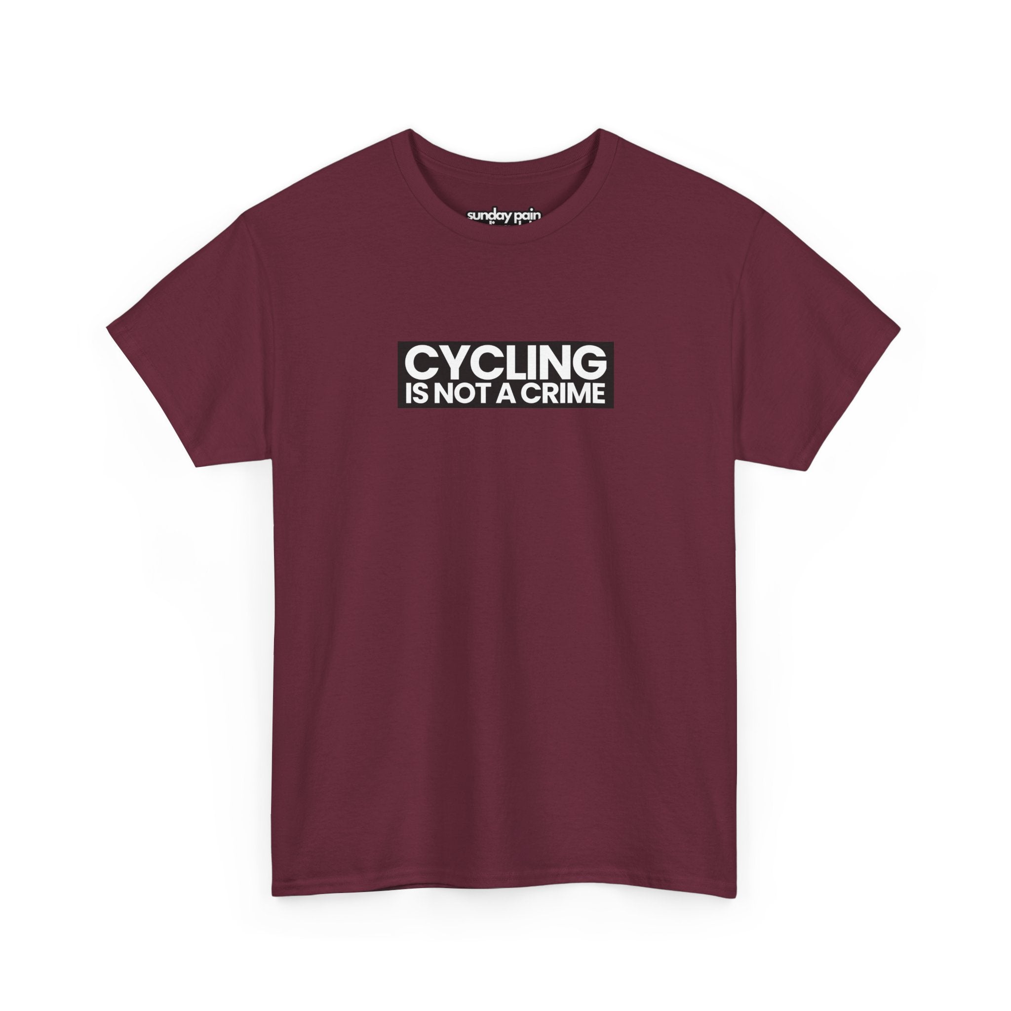 Cycling is Not a Crime Shirt Farbauswahl Natureholix Radsport Statement