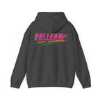 Ballern auf Carbon Hoodie Schwarz – Rennrad Pullover Natureholix – Studio-Aufnahme Vorderseite