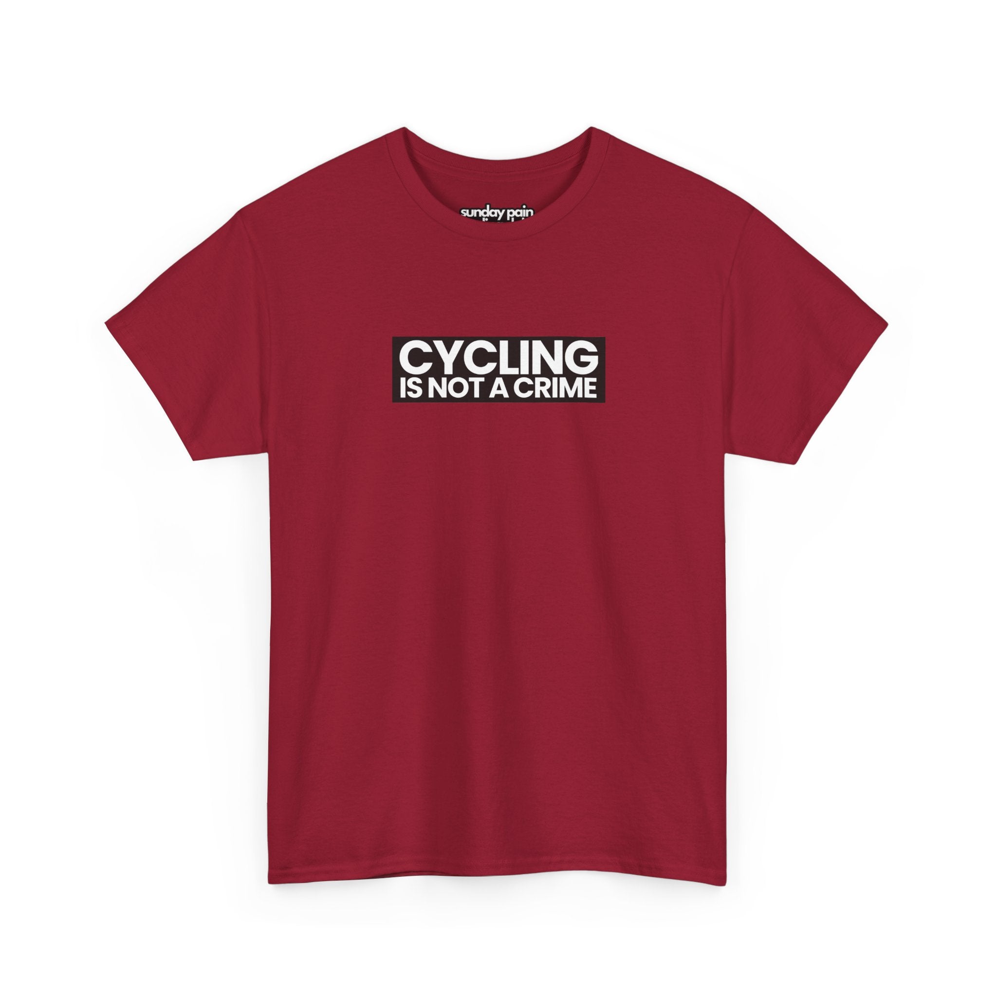 Cycling is Not a Crime Shirt Gesamtansicht Natureholix Rennrad Gravel Shirt