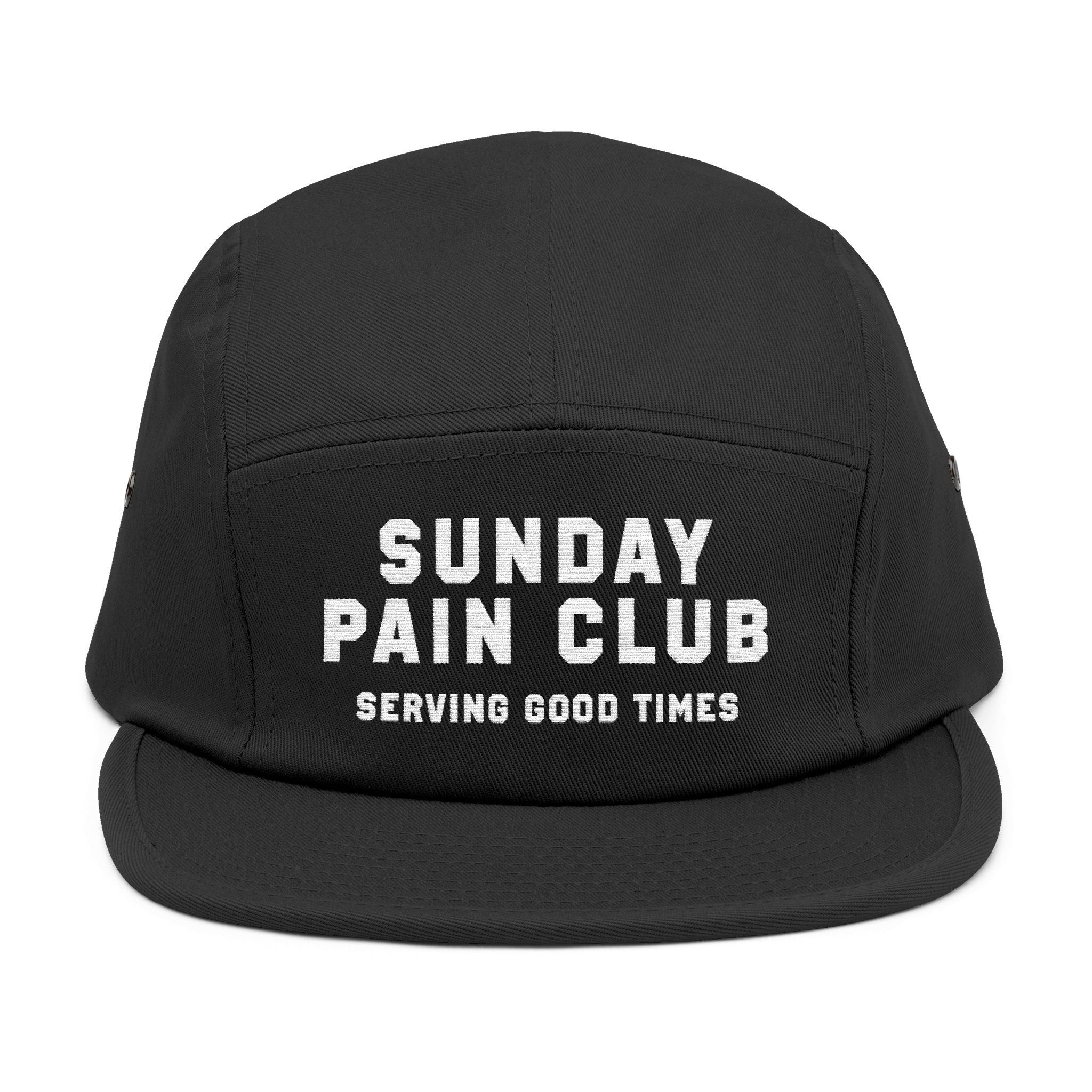 Sunday Pain Club Bold 5-Panel Cap – bestickte Cycling Cap von Natureholix (Ansicht 9)