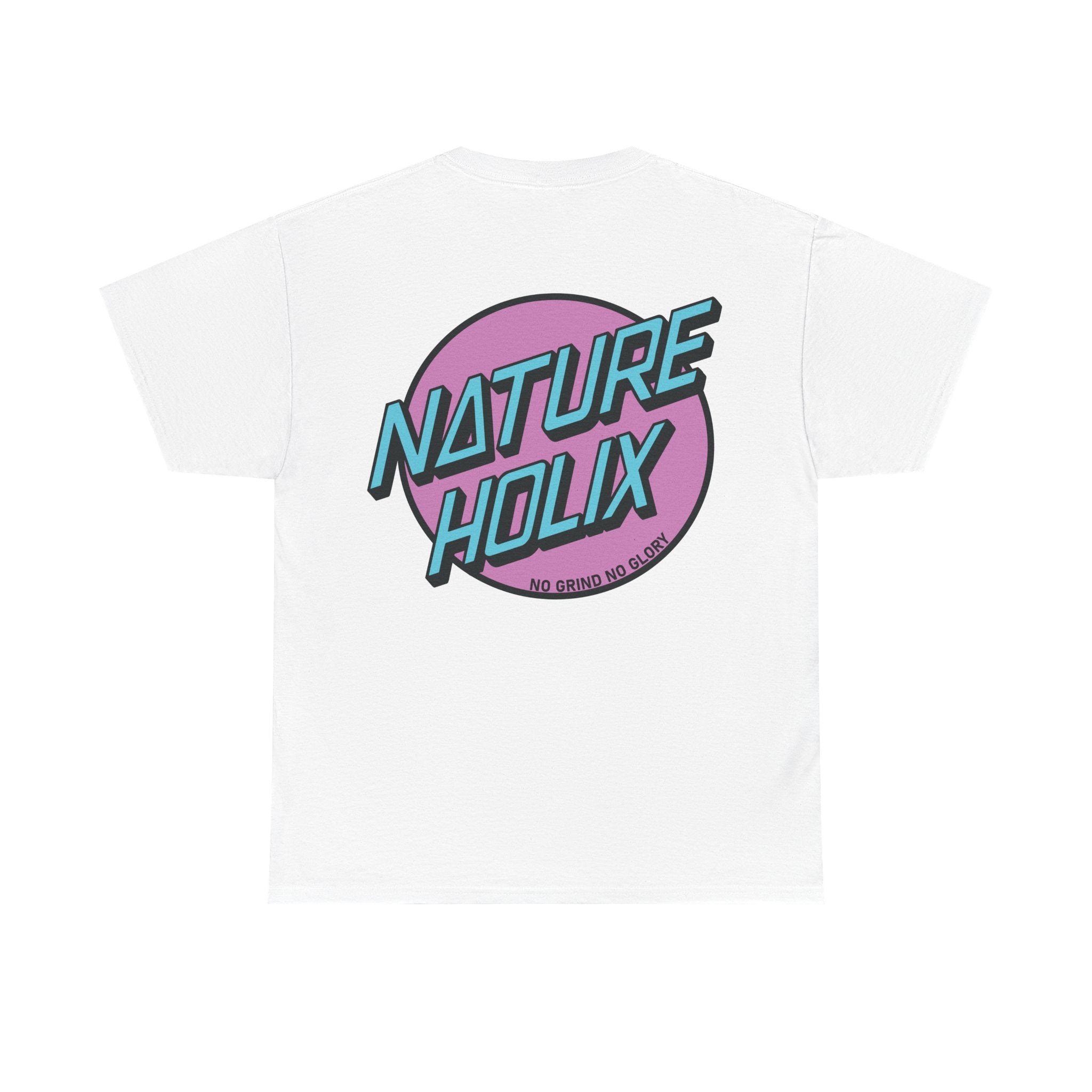 Long Beach Cycling Shirt No Grind No Glory – Natureholix Radsport T-Shirt – Studio-Aufnahme Rückseite