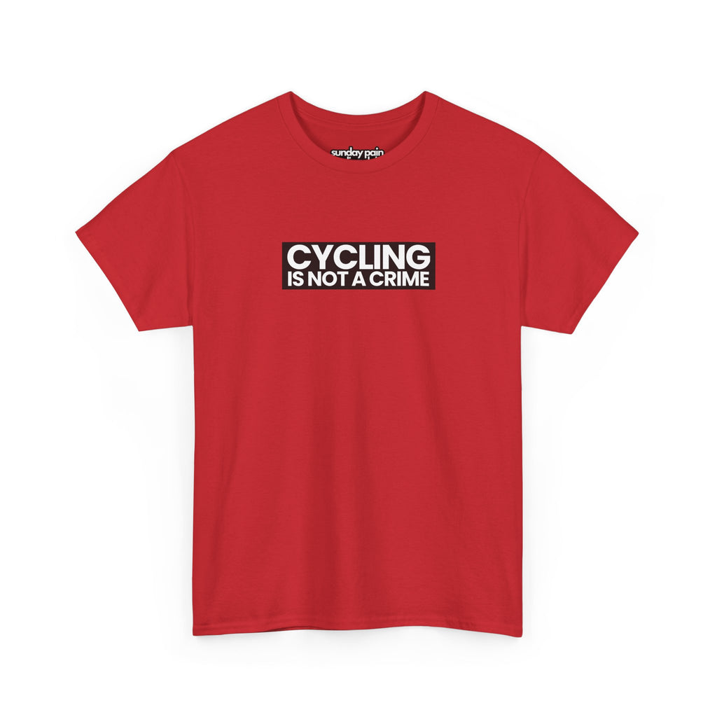 Cycling is Not a Crime Shirt Farbvariante Natureholix Statement Shirt