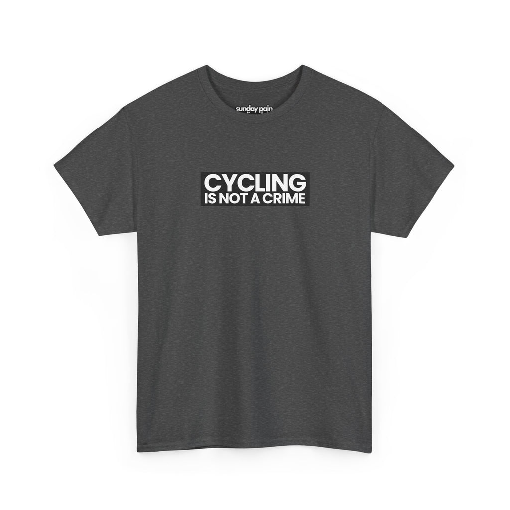 Cycling is Not a Crime Shirt getragen beim Ride Natureholix Gravel Shirt