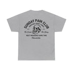 Sunday Pain Club Pastel T-Shirt – Natureholix Cycling Shirt – Schriftzug Detail
