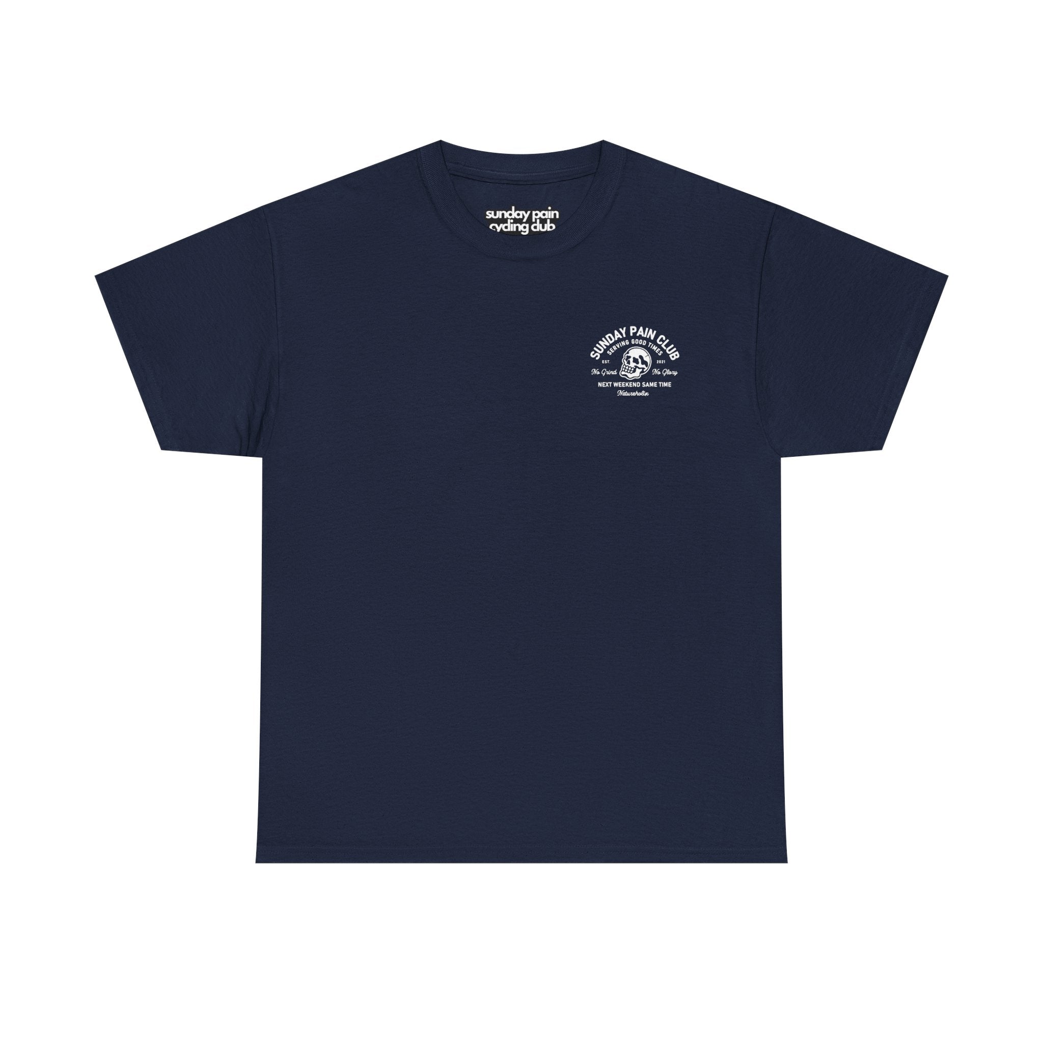Sunday Pain Club T-Shirt Schwarz – Natureholix Cycling Shirt Herren – Variante in alternativer Farbe