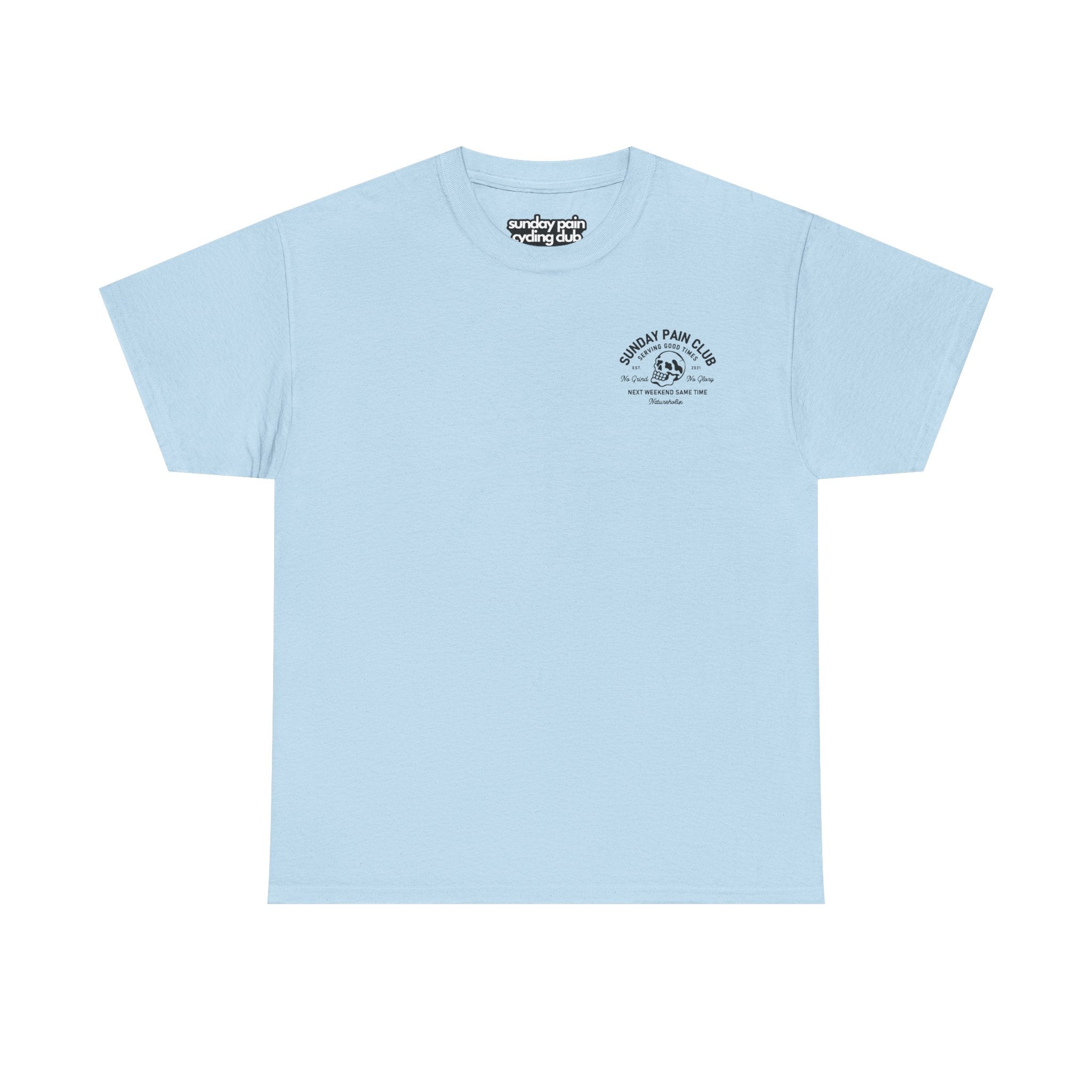Sunday Pain Club Pastel T-Shirt – Natureholix Cycling Shirt – Variante in alternativer Farbe