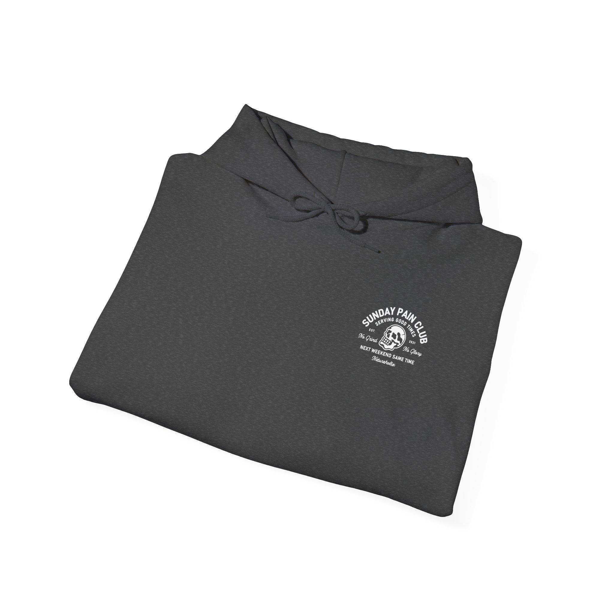 Sunday Pain Club Hoodie – Cycling Pullover Herren Natureholix – Studio-Aufnahme Vorderseite