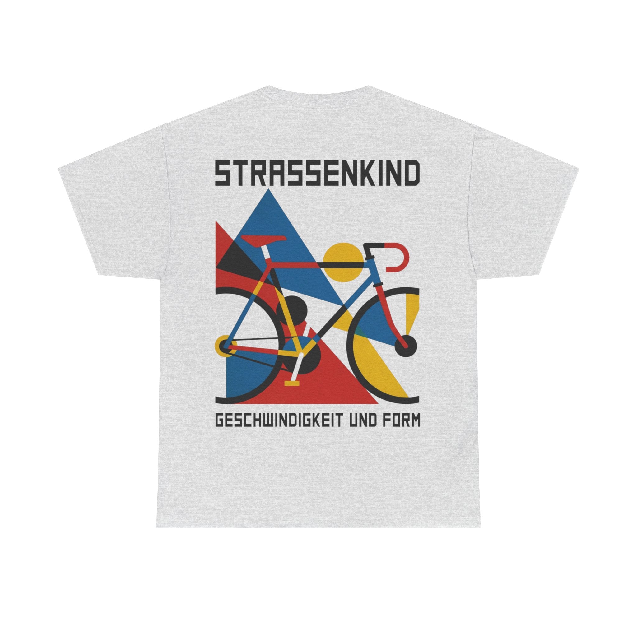Natureholix Strassenkind T-Shirt – Rennrad Shirt Herren – Detailansicht des Prints