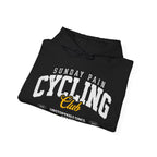 Natureholix College Block Hoodie – Retro Cycling Pullover – Modelansicht im Lifestyle-Setting