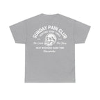 Sunday Pain Club T-Shirt Schwarz – Natureholix Cycling Shirt Herren – Modelansicht im Lifestyle-Setting