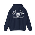 Sunday Pain Club Hoodie – Cycling Pullover Herren Natureholix – Detailansicht des Prints