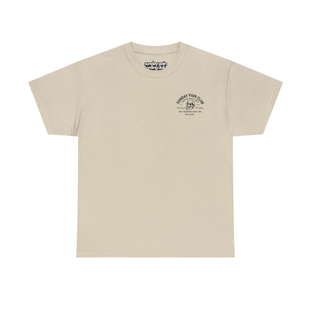 Sunday Pain Club Pastel T-Shirt – Natureholix Cycling Shirt – Rückseite