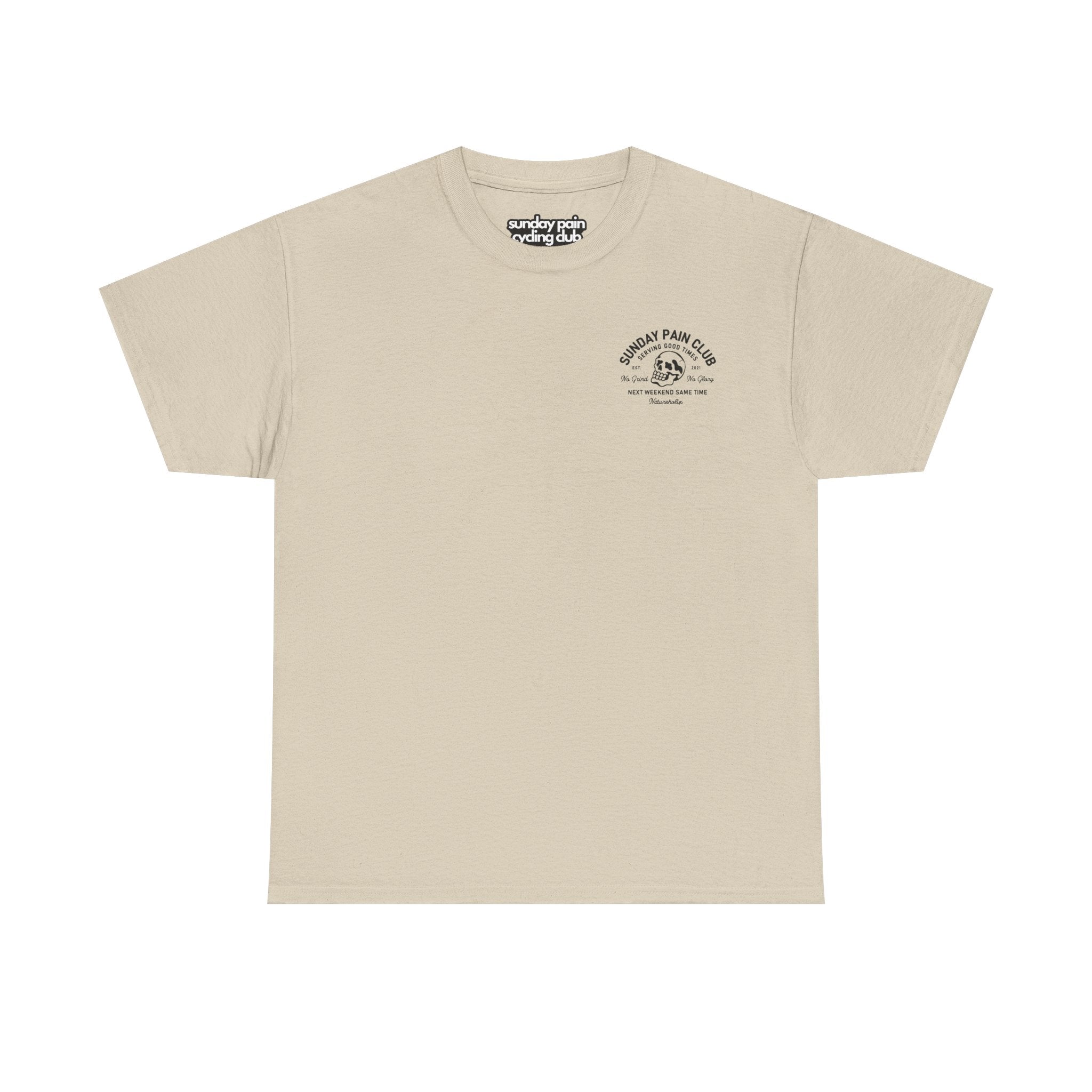 Sunday Pain Club Pastel T-Shirt – Natureholix Cycling Shirt – Rückseite