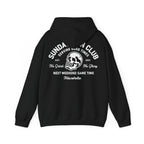 Sunday Pain Club Hoodie – Cycling Pullover Herren Natureholix – Schriftzug Detail