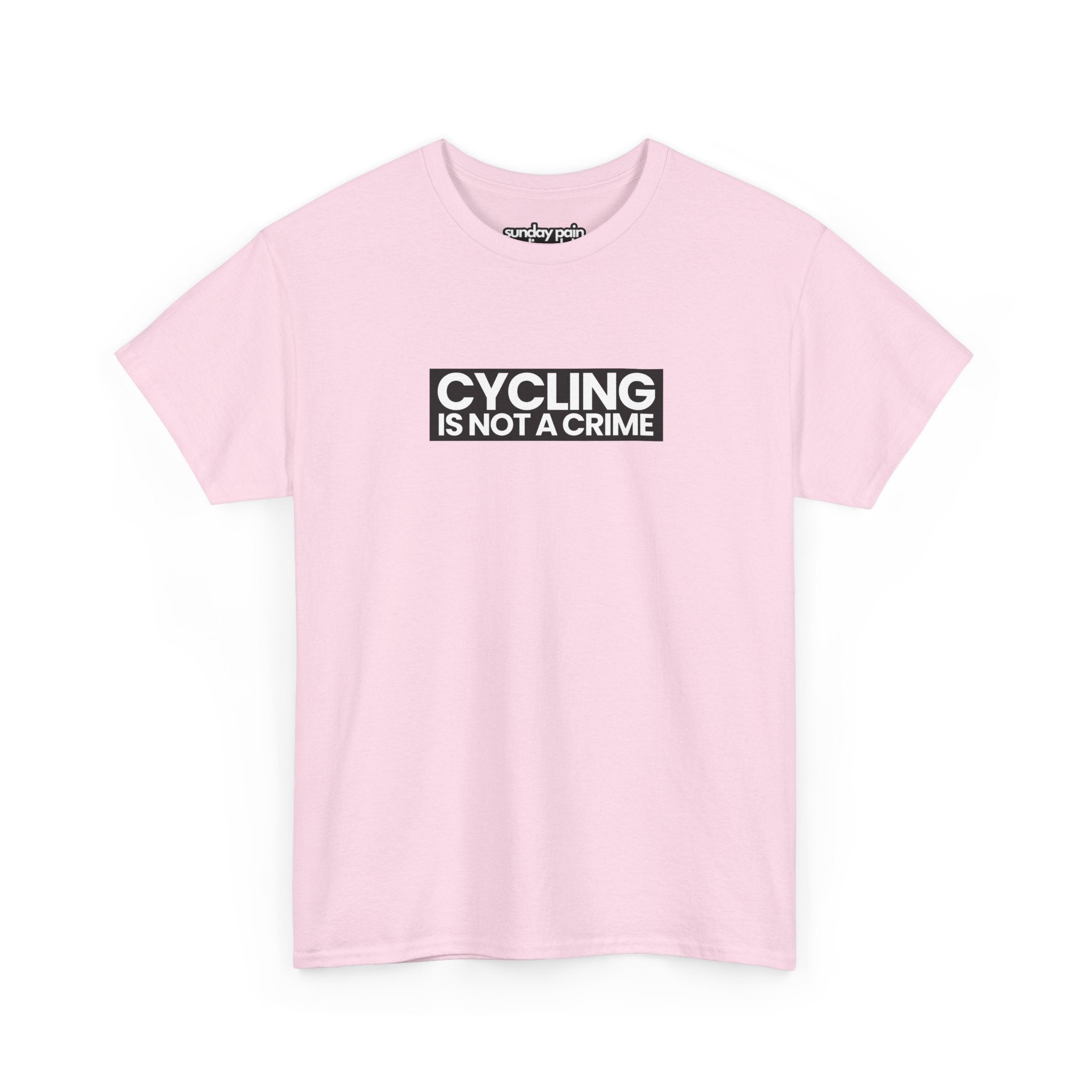 Cycling is Not a Crime Shirt Ärmeldetail Natureholix Unisex Shirt