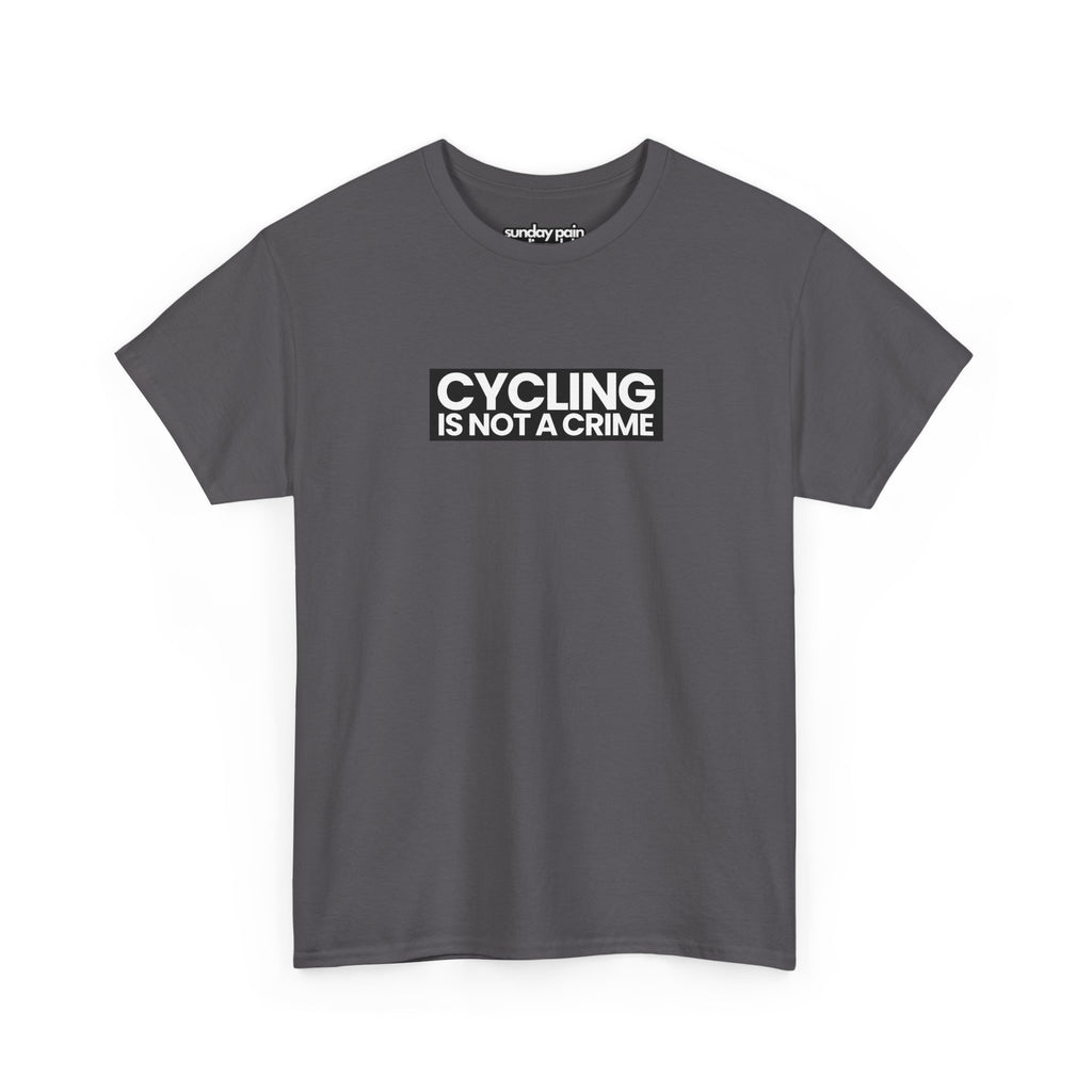 Cycling is Not a Crime Shirt Farboption Natureholix Sunday Pain Club