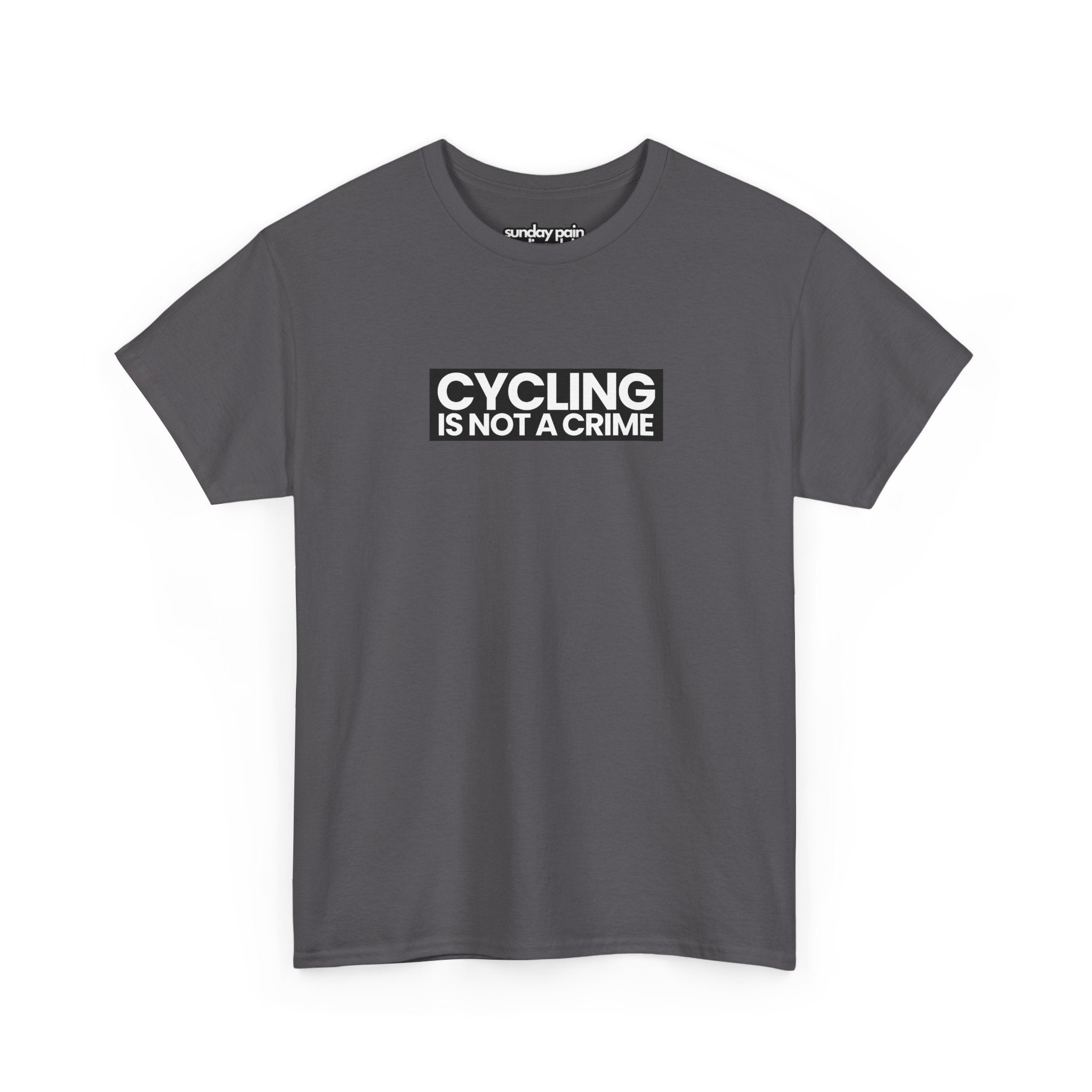 Cycling is Not a Crime Shirt Farboption Natureholix Sunday Pain Club