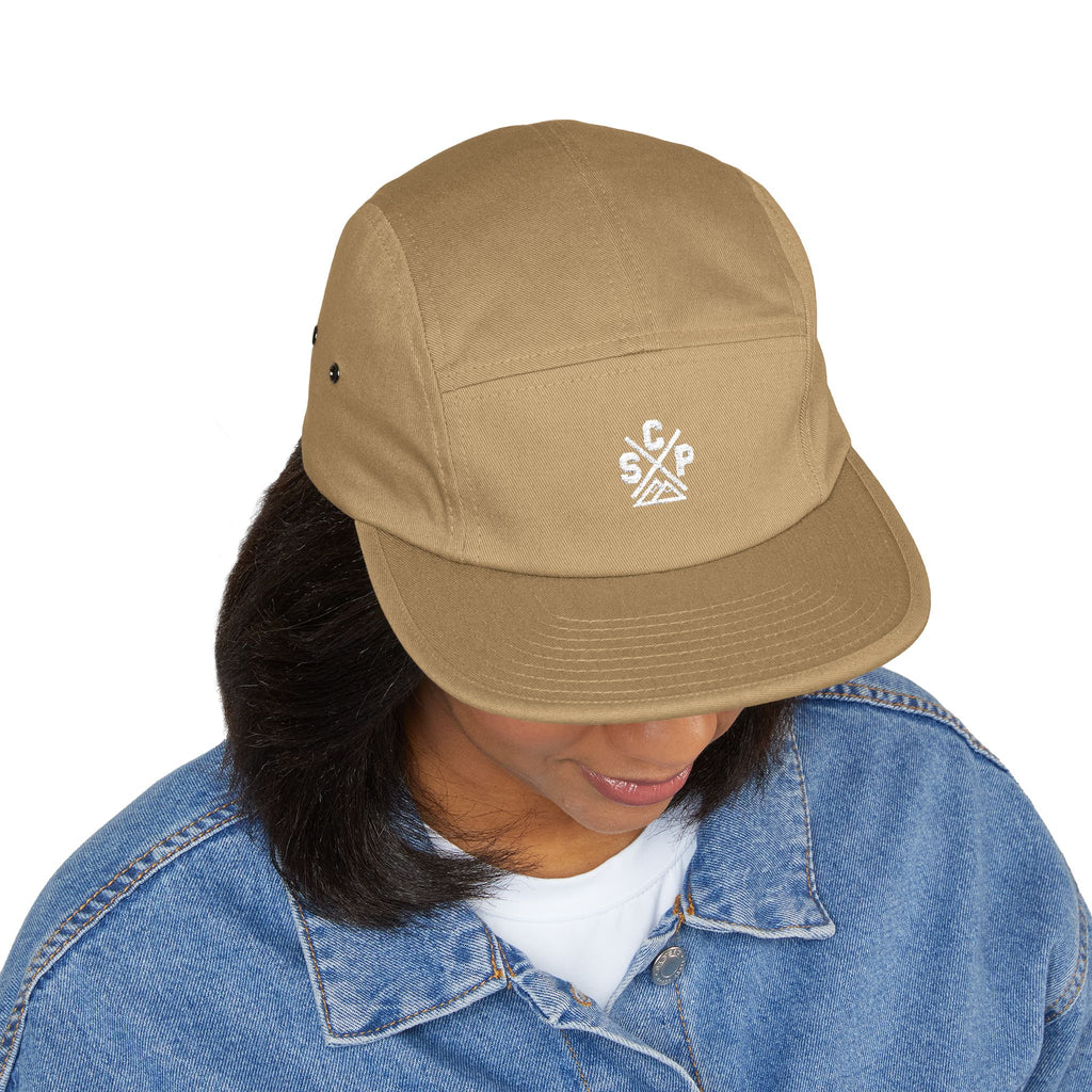Sunday Pain Club SCP Logo 5-Panel Cap – bestickte Cycling Cap von Natureholix (Ansicht 4)