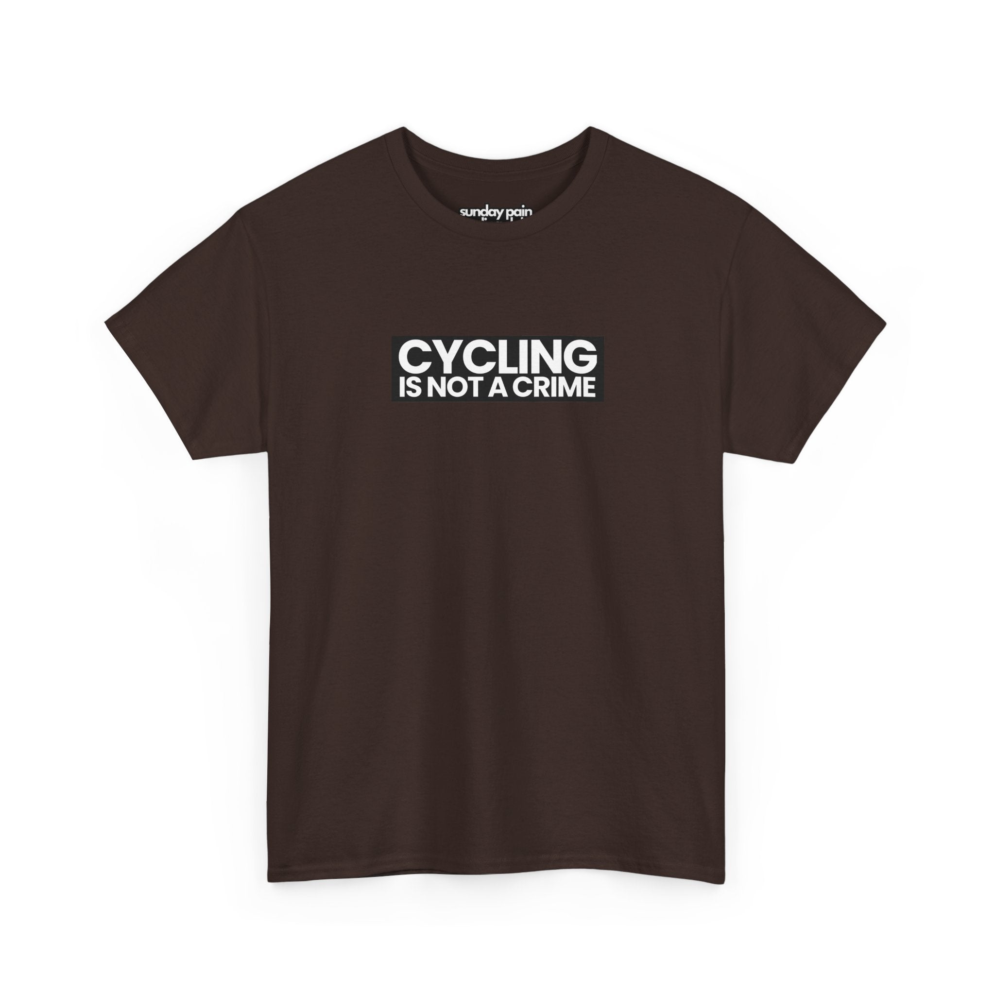 Cycling is Not a Crime Shirt Nahaufnahme Kragen Natureholix