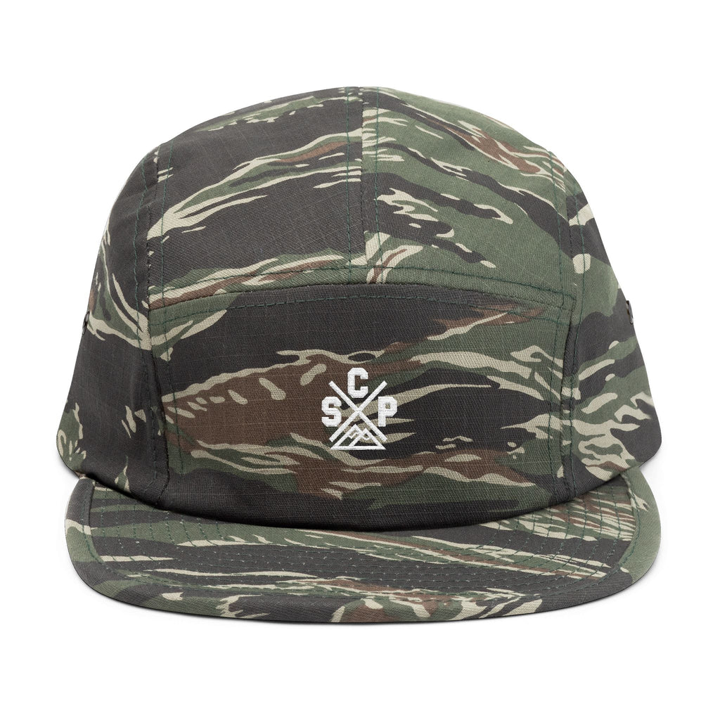 Sunday Pain Club SCP Logo 5-Panel Cap – bestickte Cycling Cap von Natureholix (Ansicht 6)