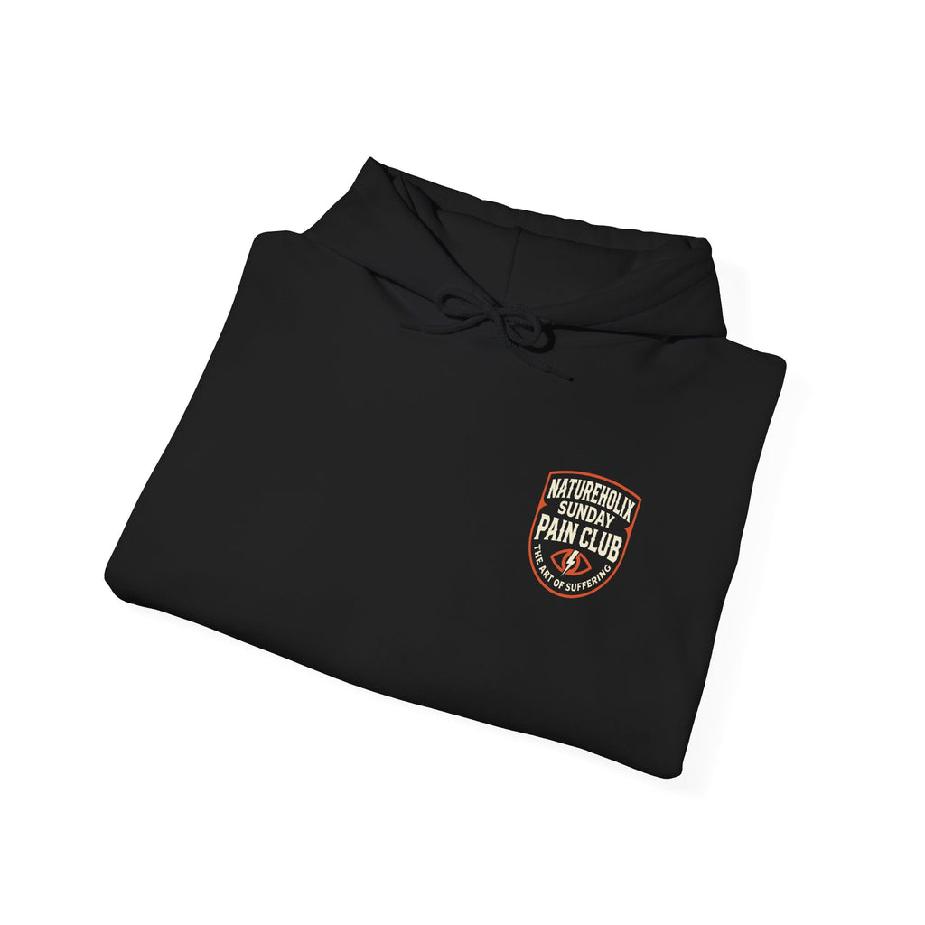 Natureholix Suffer Hoodie – Ultracycling Pullover Herren – Studio-Aufnahme Vorderseite