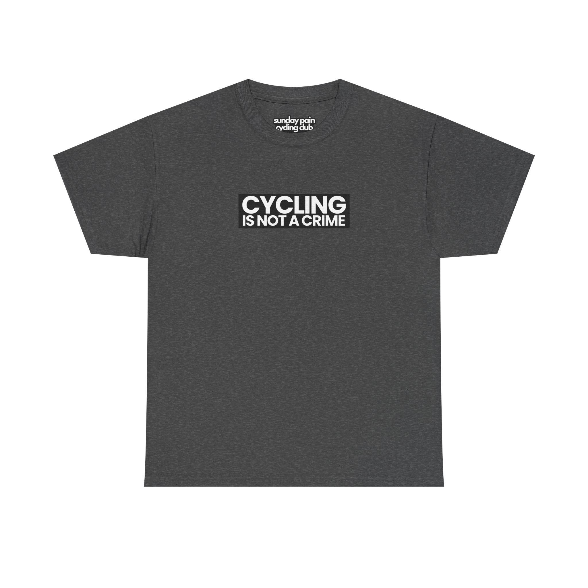 Cycling is Not a Crime Shirt Farboption Natureholix Radsport T-Shirt