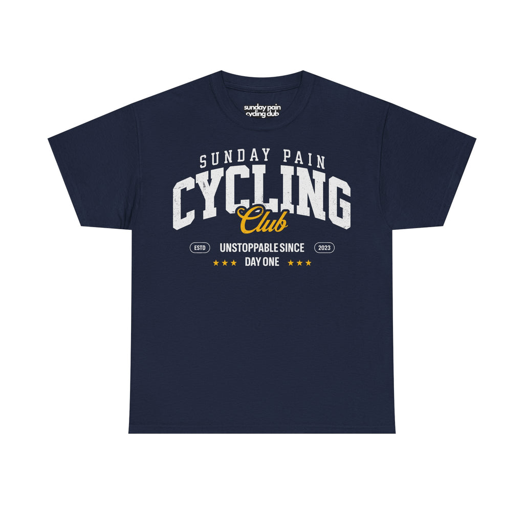 Natureholix College Block T-Shirt – Retro Cycling Shirt – Detailansicht des Prints