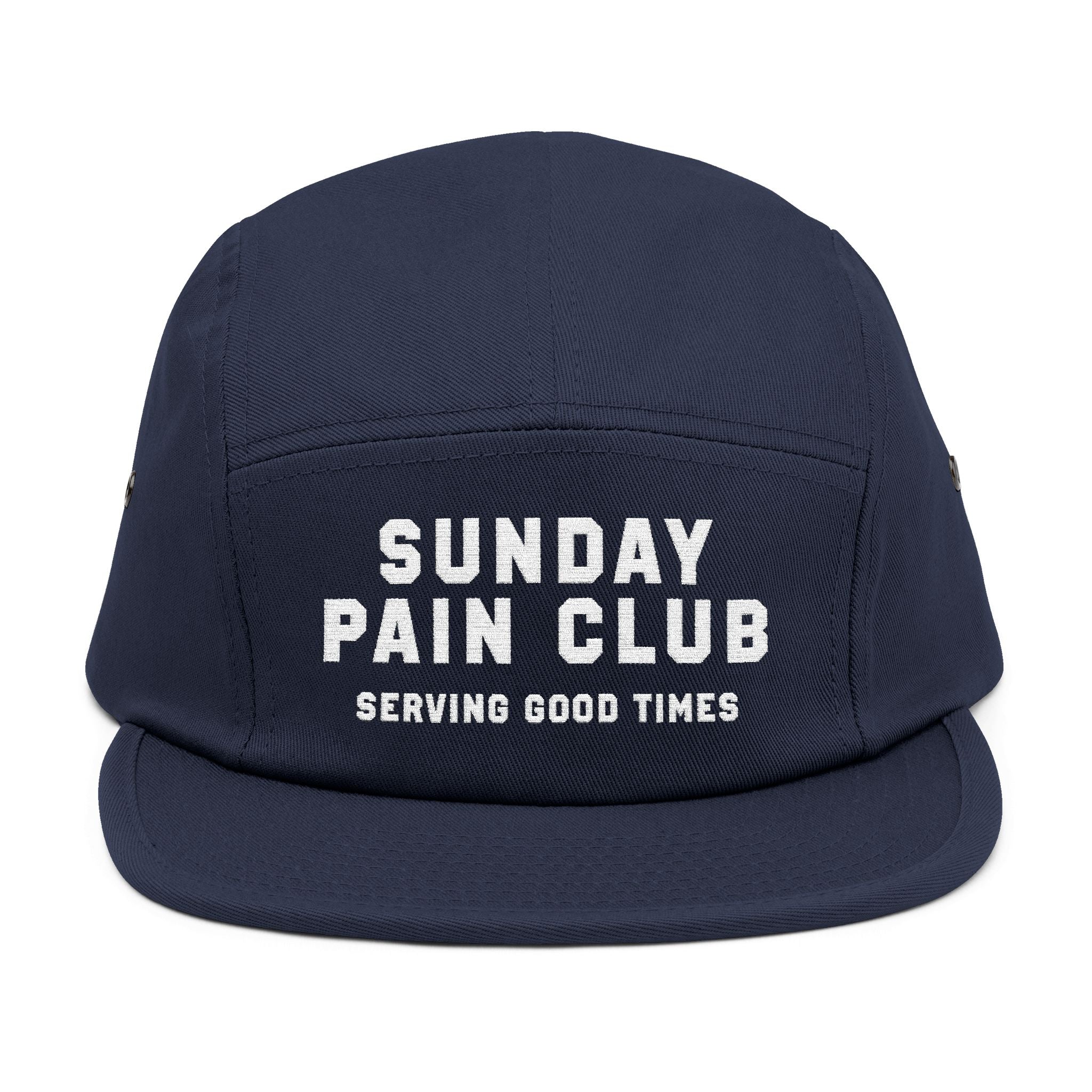 Sunday Pain Club Bold 5-Panel Cap – bestickte Cycling Cap von Natureholix (Ansicht 8)