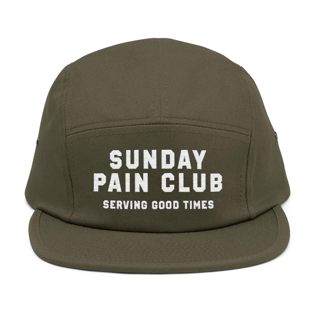 Sunday Pain Club Bold 5-Panel Cap – bestickte Cycling Cap von Natureholix (Ansicht 6)
